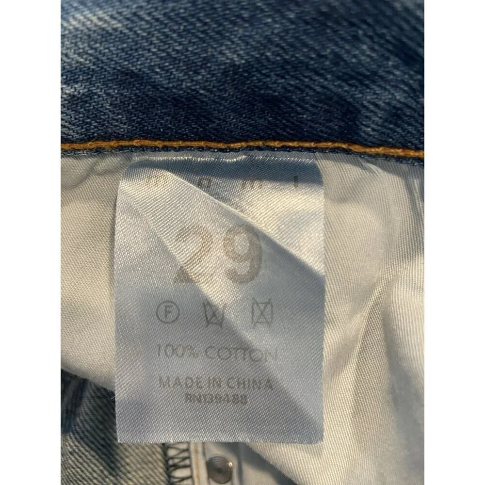 NWT Mnml Jeans Straight Leg Button Fly Size 29 New